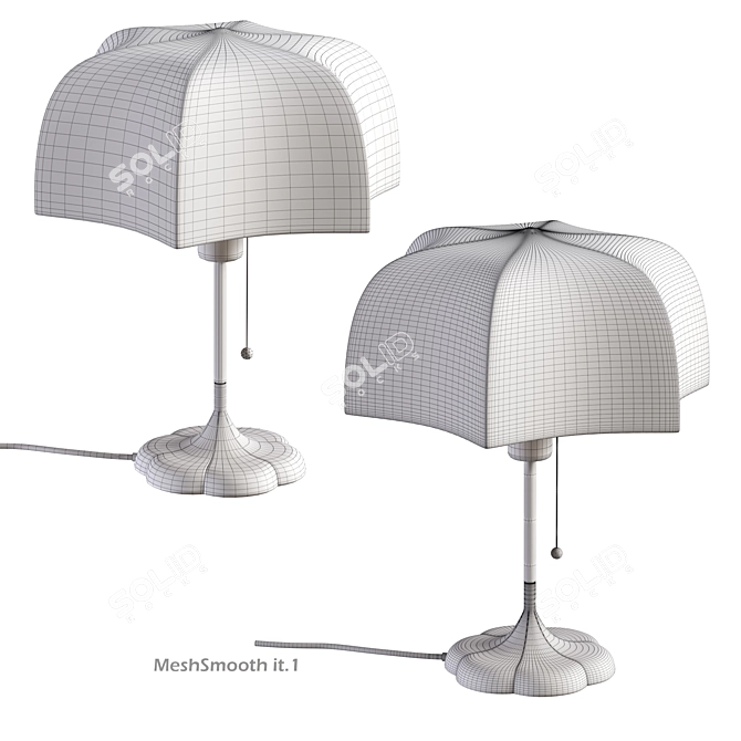 Poem Table Lamp Set 3D model image 5