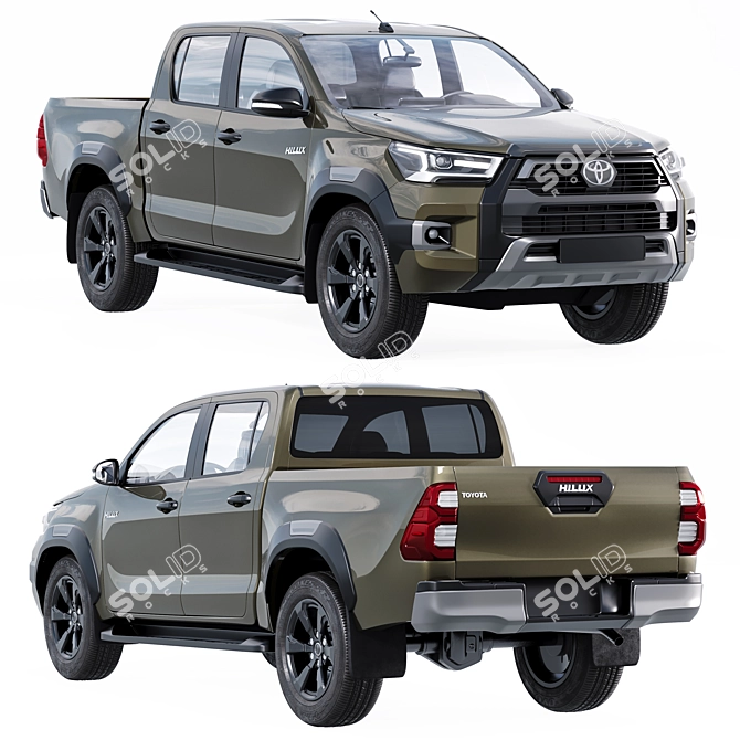 Toyota Hilux 3D Model Archive 3D model image 1