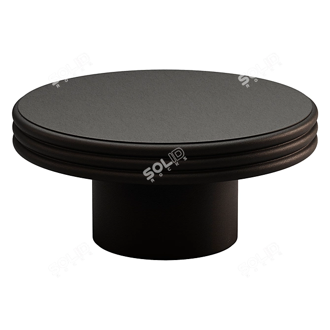 Elegant Scala Round Tables Set 3D model image 4