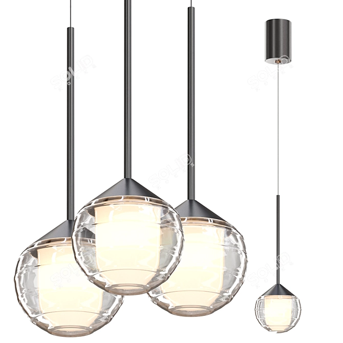 FANNAR F Pendant Light Model 3D model image 3