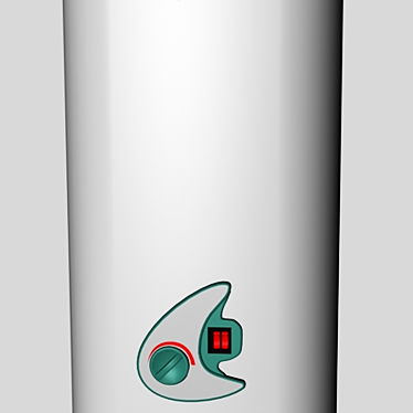 Thermex Flat Water Heater 3D model image 1 