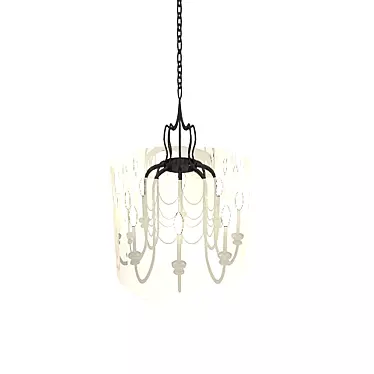 Elegant Vray Chandelier - Luxurious Illumination 3D model image 1 