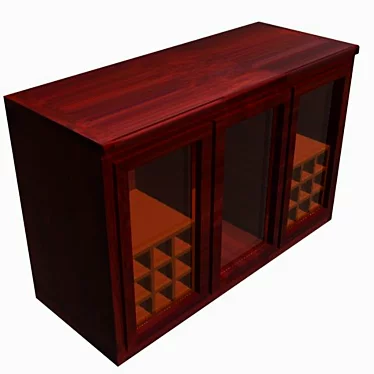 Chest of drawers under wine