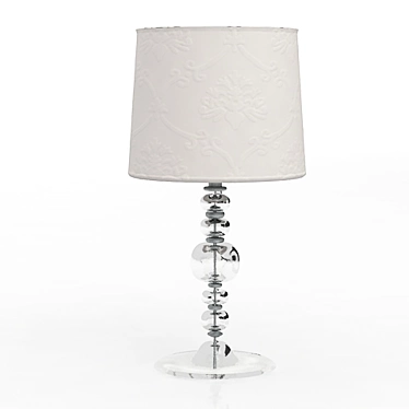 Title: Modern Textured Table Lamp 3D model image 1 