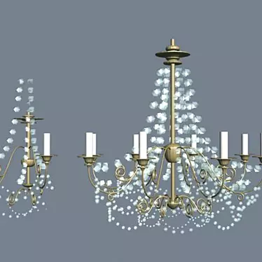 Classic Sconce and 8ro?kova? chandelier