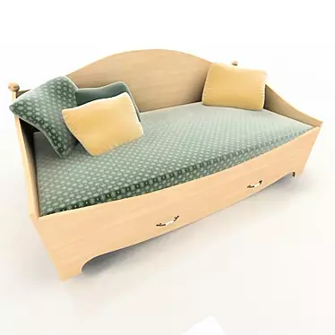 Bed with 1 box