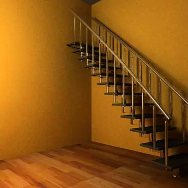 Versatile Modular Staircase 3D model image 1 