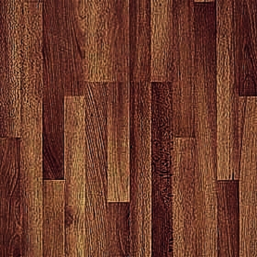 Elegant Walnut Parquet Flooring 3D model image 1 