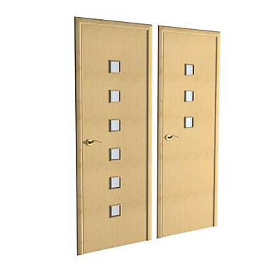 Optim Russian Factory Doors 3D model image 1 