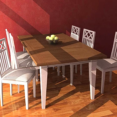 Table and chairs