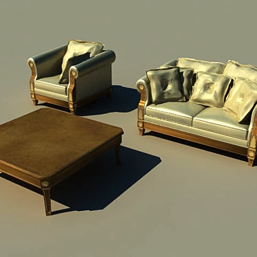 A set of upholstered furniture from Angelo Cappellini