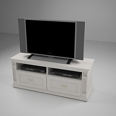 Mobiltrevi Curbstone TV Stand 3D model image 1 