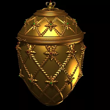 Textureless Egg 3D model image 1 