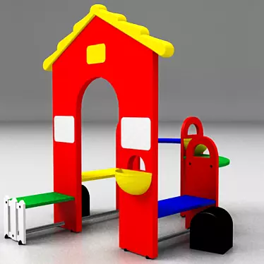domik-lego 3D model image 1 