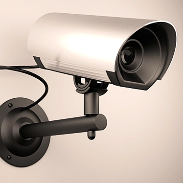 SecureEye: Wireless Surveillance Camera 3D model image 1 