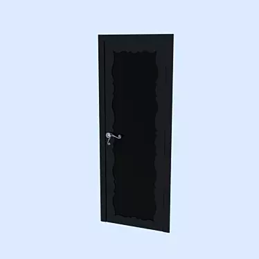 Romagnoli Door: 700x2100 with Handle 3D model image 1 