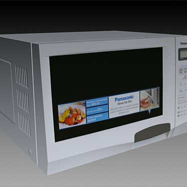 Panasonic Countertop Microwave 3D model image 1 