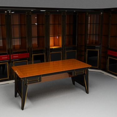 MEKRAN Manufacturer's Cabinet 3D model image 1 