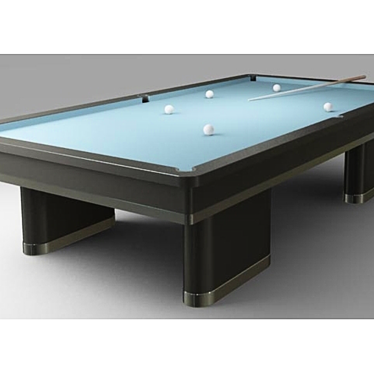 HiTech Billiard Table 3D model image 1 