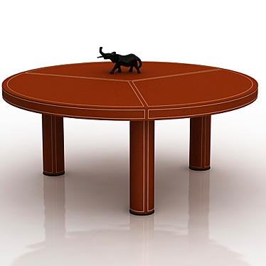 Elegant Sebastien Kink Stool 3D model image 1 