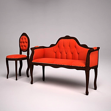 Baroque Chair and sofa