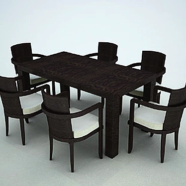 table and chairs