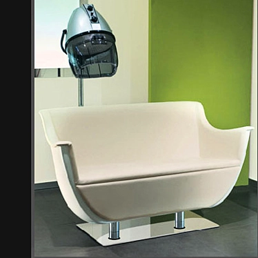 Stylish Salon Sofa, Vezzosi 3D model image 1 