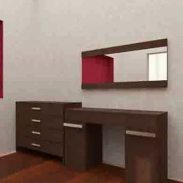 kamod, dressing table and mirror Festina