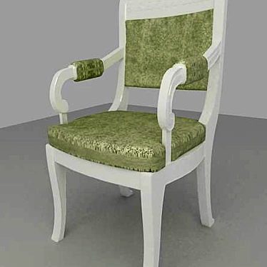 Elegant Vintage Chair 3D model image 1 