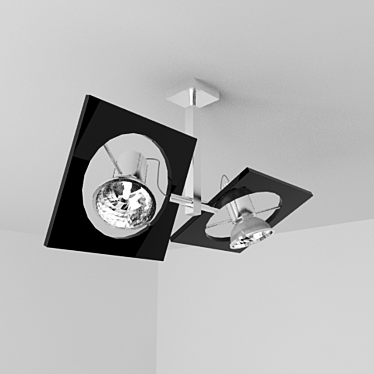 Aster Maxi Ceiling Lamp 3D model image 1 