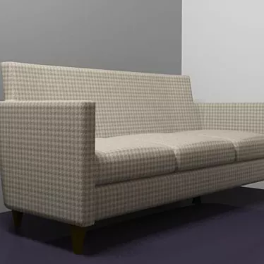 John Hutton's 182 Sofa 3D model image 1 