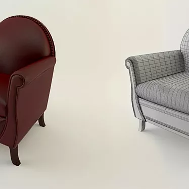 Chair leather Lyra