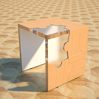 Novate.ru Photo Model Plywood Puzzle 3D model image 1 