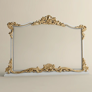 Reflective Beauty Mirror 3D model image 1 