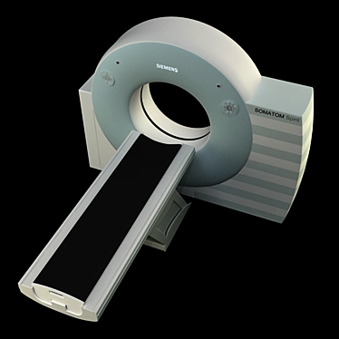 Advanced 64-Slice CT Scanner 3D model image 1 
