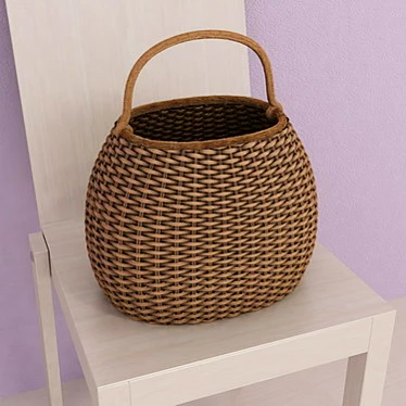 Stylish 3D Max Basket 3D model image 1 