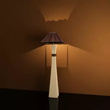 Fusion Wave Floor Lamp 3D model image 1 