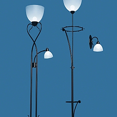 Floor lamps and wall brackets