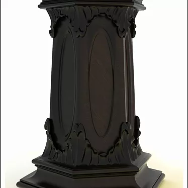 wooden Pedestal