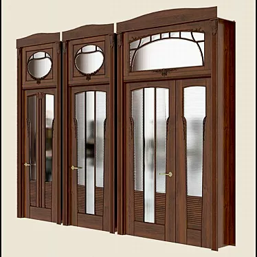 The doors a bit in the style of Art Nouveau