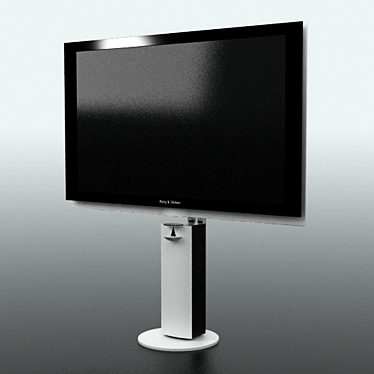 Smart and Stylish: Bang & Olufsen BeoVision 7 3D model image 1 