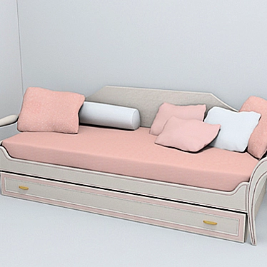 Ferretti & Ferretti Modern Sofa 3D model image 1 