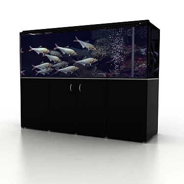 Supermarket Aquarium 3D model image 1 