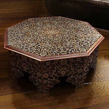 coffee table in Arabic style