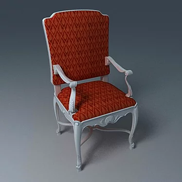 ErgoFlex Accent Chair 3D model image 1 