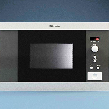 Efficient Electrolux EMS17206X Microwave 3D model image 1 