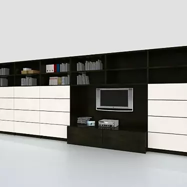 3D MAX 2008 Wardrobe: Sleek and Modern 3D model image 1 