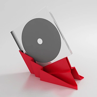  CD Disc Stand 3D model image 1 