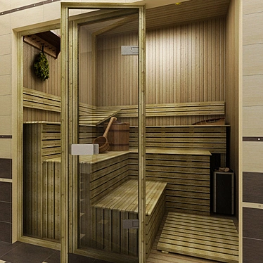 Portable Sauna Kit 3D model image 1 