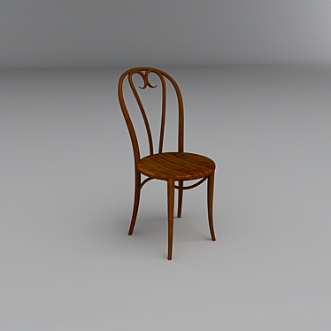 Elegant Venecia Chair 3D model image 1 